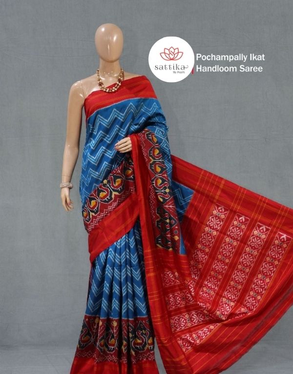 IKKAT SILK SAREE